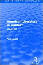 massa ann - american literature in context