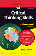cohen martin - critical thinking skills for dummies