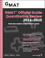 gmac - gmat official guide quantitative review 2024–2025:  book + online question bank