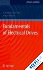 veltman andré; pulle duco w.j.; de doncker r.w. - fundamentals of electrical drives