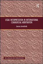 jemielniak joanna - legal interpretation in international commercial arbitration