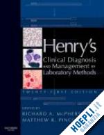 mcpherson r. pincus m.r. - henry's clinical diagnosis and management laboratory methos