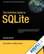 allen grant; owens mike - the definitive guide to sqlite