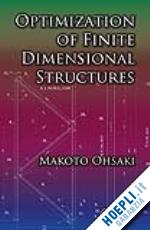 ohsaki makoto - optimization of finite dimensional structures