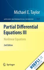 taylor michael e. - partial differential equations iii
