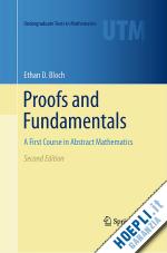 bloch ethan d. - proofs and fundamentals