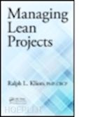 kliem ralph l. - managing lean projects