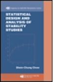 chow shein-chung - statistical design and  analysis of stability studies