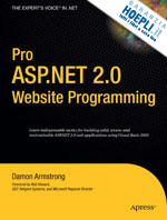 armstrong damon - pro asp.net 2.0 website programming