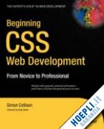 collison simon - beginning css web development