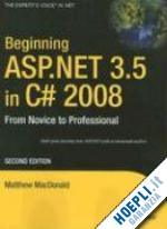 macdonald matthew - beginning asp.net 3.5 in c# 2008
