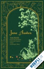 austen jane - four novels sense and sesibility - pride and prejudice - emma - northanger abbey