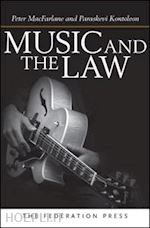 kontoleon paraskevi ; macfarlane peter - music and the law