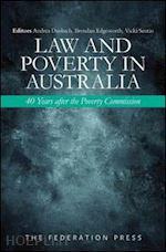 durbach andrea (curatore); edgeworth brendan (curatore); sentas vicki (curatore) - law and poverty in australia