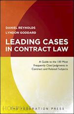 reynolds daniel; goddard lyndon - leading contract cases
