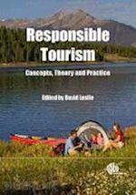 butler richard; leslie david; timothy dallen j; pleumarom anita; buckley ralf - responsible tourism – concepts, theory and practice