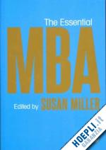 miller susan - the essential mba