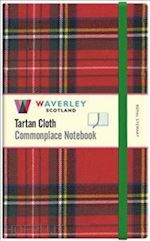 aa.vv. - tartan cloth commonplace notebook (13 x 21) - royal stewart
