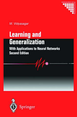 vidyasagar mathukumalli - learning and generalisation