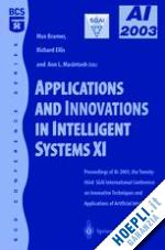 ellis richard (curatore); macintosh ann (curatore) - applications and innovations in intelligent systems xi