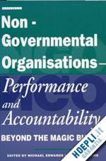 edwards michael (curatore); hulme david (curatore) - non-governmental organisations - performance and accountability