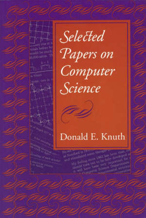 knuth donald e - selected papers on computer science