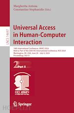 antona margherita (curatore); stephanidis constantine (curatore) - universal access in human-computer interaction