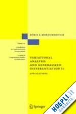 mordukhovich boris s. - variational analysis and generalized differentiation ii