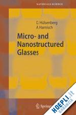 hülsenberg dagmar; harnisch alf; bismarck alexander - microstructuring of glasses