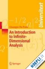 da prato giuseppe - an introduction to infinite-dimensional analysis