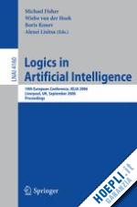 fisher michael (curatore); van der hoek wiebe (curatore); konev boris (curatore); lisitsa alexei (curatore) - logics in artificial intelligence