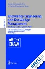 benjamins v. richard (curatore) - knowledge engineering and knowledge management: ontologies and the semantic web