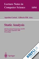 cortesi agostino (curatore); file gilberto (curatore) - static analysis