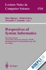 bjørner dines (curatore); broy manfred (curatore); zamulin alexandre v. (curatore) - perspectives of system informatics