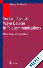 hashimoto ken-ya - surface acoustic wave devices in telecommunications