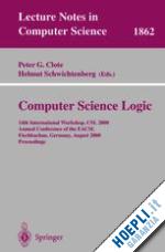 clote peter g. (curatore); schwichtenberg helmut (curatore) - computer science logic