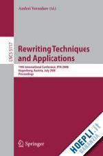 voronkov andrei (curatore) - rewriting techniques and applications