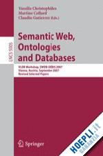 christophides vassilis (curatore); collard martine (curatore); gutierrez claudio (curatore) - semantic web, ontologies and databases