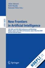 sakurai akito (curatore); hasida koiti (curatore); nitta katsumi (curatore) - new frontiers in artificial intelligence