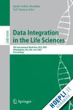 cohen-boulakia sarah (curatore); tannen val (curatore) - data integration in the life sciences