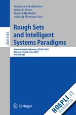 kryszkiewicz marzena (curatore); peters james f. (curatore); rybinski henryk (curatore) - rough sets and intelligent systems paradigms