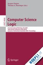 duparc jacques (curatore); henzinger thomas a. (curatore) - computer science logic