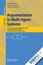 rahwan iyad (curatore); parsons simon d. (curatore); reed chris (curatore) - argumentation in multi-agent systems