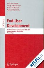 pipek volkmar (curatore); rosson mary-beth (curatore); wulf volker (curatore) - end-user development