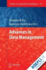 ras zbigniew w. (curatore); dardzinska agnieszka (curatore) - advances in data management