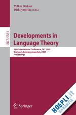 diekert volker (curatore); nowotka dirk (curatore) - developments in language theory