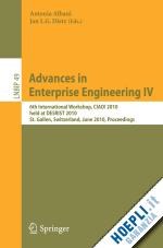 albani antonia (curatore); dietz jan (curatore) - advances in enterprise engineering iv