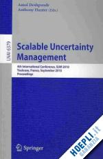 deshpande amol (curatore); hunter anthony (curatore) - scalable uncertainty management