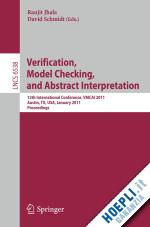 jhala ranjit (curatore); schmidt david (curatore) - verification, model checking, and abstract interpretation