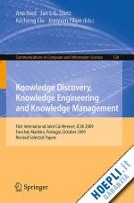 fred ana (curatore); dietz jan l. g. (curatore); liu kecheng (curatore); filipe joaquim (curatore) - knowledge discovery, knowledge engineering and knowledge management